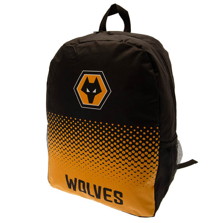 Wolverhampton Wanderers FC Fade Backpack: 3 - Bags By Wolverhampton Wanderers