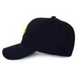 Wolverhampton Wanderers FC Essential Black Cap: 3 - Caps & Hats By Wolverhampton Wanderers