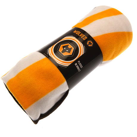 Wolverhampton Wanderers FC Pulse Fleece Blanket: 3 - Blankets By Wolverhampton Wanderers