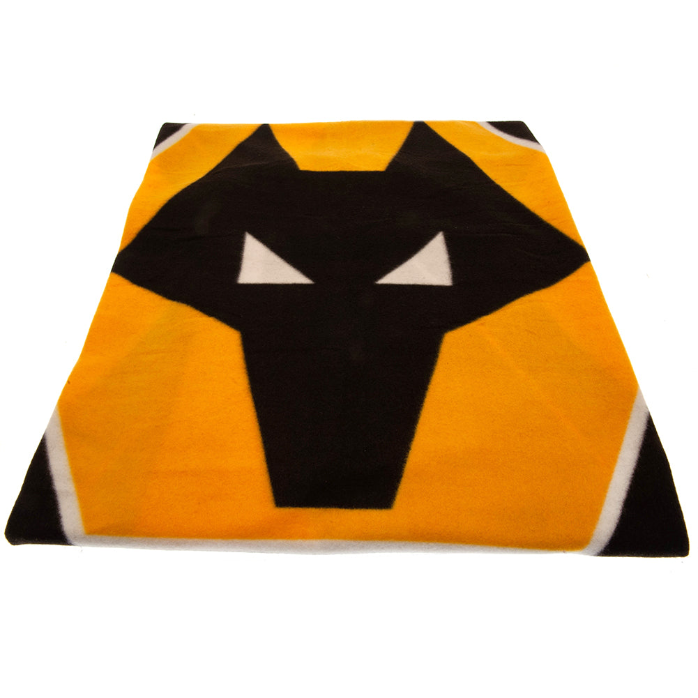 Wolverhampton Wanderers FC Pulse Fleece Blanket: 2 - Blankets By Wolverhampton Wanderers