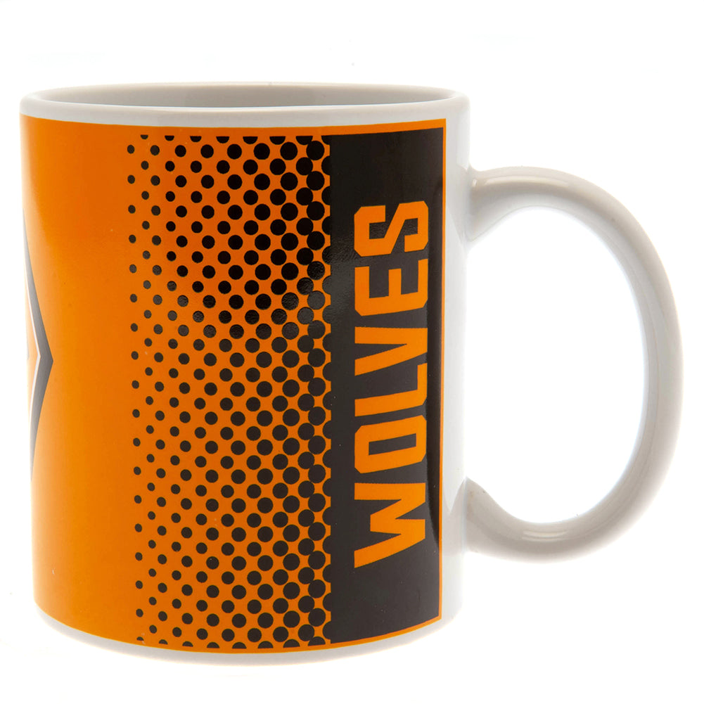 Wolverhampton Wanderers FC Fade Mug: 3 - Mugs By Wolverhampton Wanderers