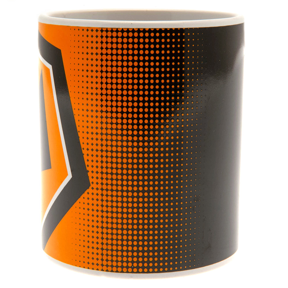 Wolverhampton Wanderers FC Halftone Mug: 2 - Mugs By Wolverhampton Wanderers