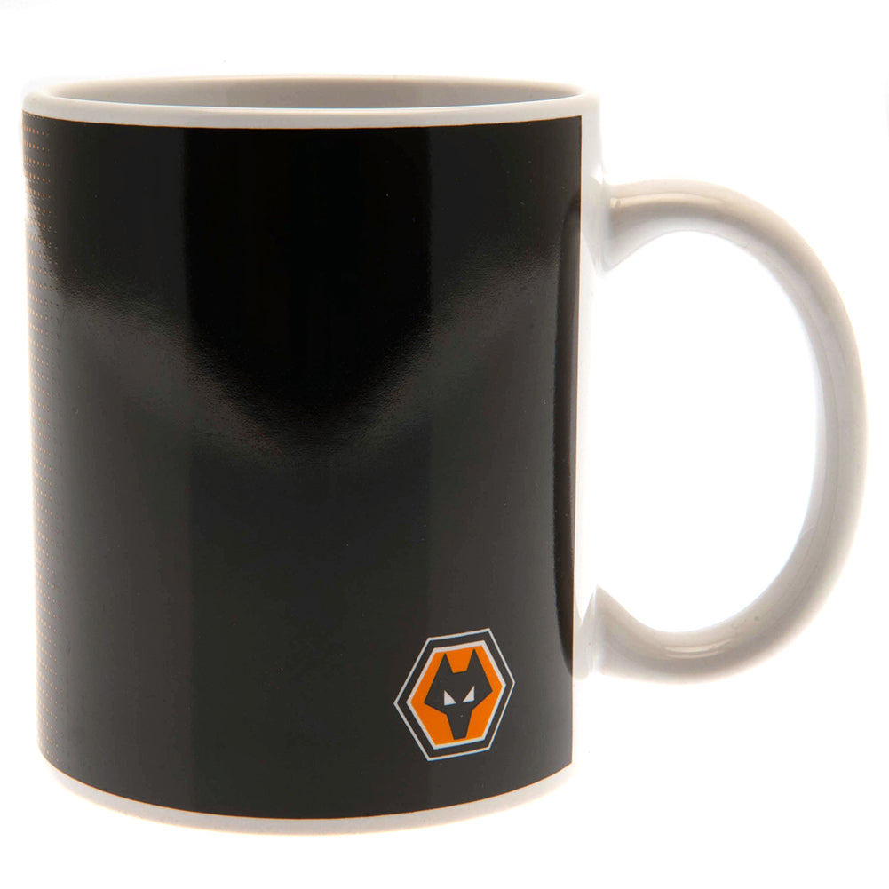 Wolverhampton Wanderers FC Halftone Mug: 3 - Mugs By Wolverhampton Wanderers
