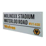 Wolverhampton Wanderers FC White Street Sign: 3 Signs & Plaques By Wolverhampton Wanderers