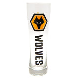 Wolverhampton Wanderers FC Tall Beer Glass: 1 - Glassware By Wolverhampton Wanderers