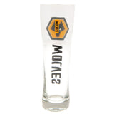 Wolverhampton Wanderers FC Tall Beer Glass: 2 - Glassware By Wolverhampton Wanderers