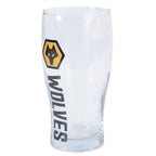 Wolverhampton Wanderers FC Tulip Pint Glass - Shop Beer Glasses At Gift Moments - 3