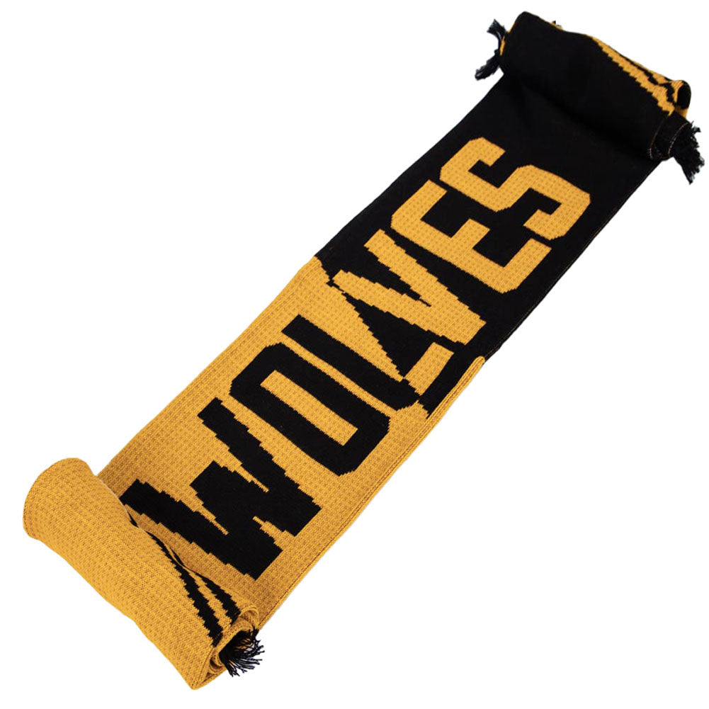 Wolverhampton Wanderers FC Vertigo Scarf: 1 - Scarves By Wolverhampton Wanderers