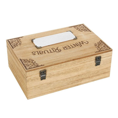 Wooden Winter Rituals Box: 2 - By Gift Moments
