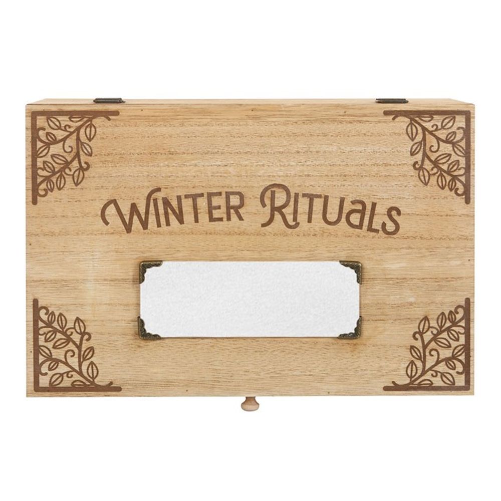 Wooden Winter Rituals Box: 3 - By Gift Moments