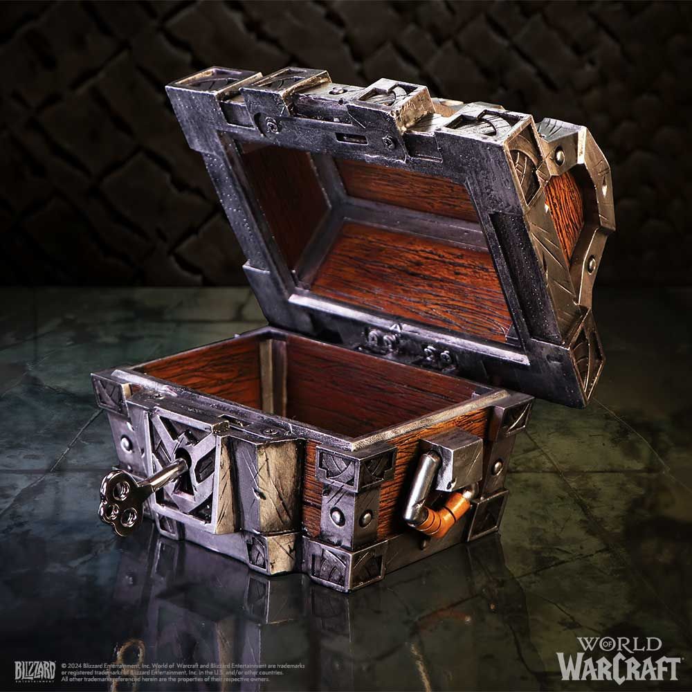 World of Warcraft Silverbound Treasure Chest Box - Shop Storage At Gift Moments - 2