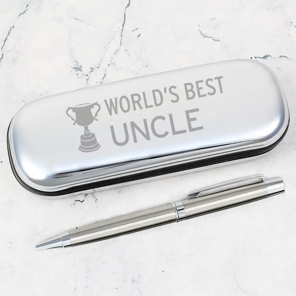 World’s Best Uncle Pen & Box: 1 - Pens & Pencils By Gift Moments