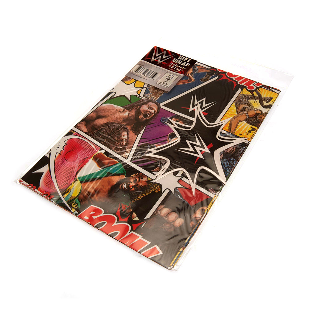 WWE Gift Wrap: 4 - Gift Wrap & Bags By WWE