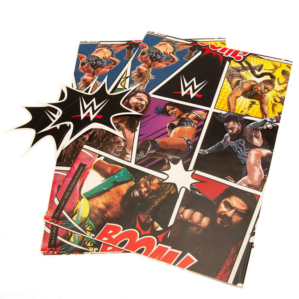 WWE Gift Wrap: 1 - Gift Wrap & Bags By WWE