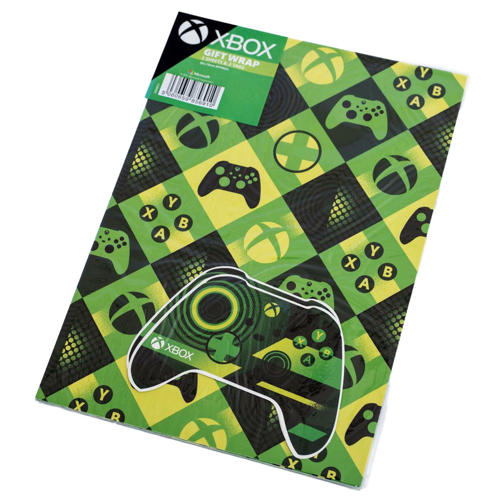 Xbox Gift Wrap: 5 - Gift Wrap & Bags By Xbox