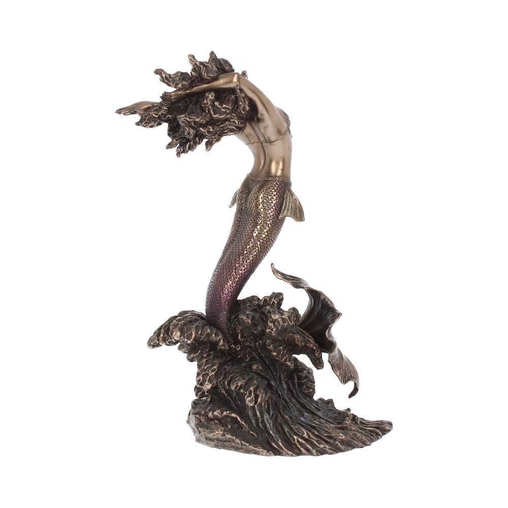 Yemaya Goddess of Water Figurine Bronze Mermaid Ocean Ornament: 5 - Figures & Collectables By Gift Moments