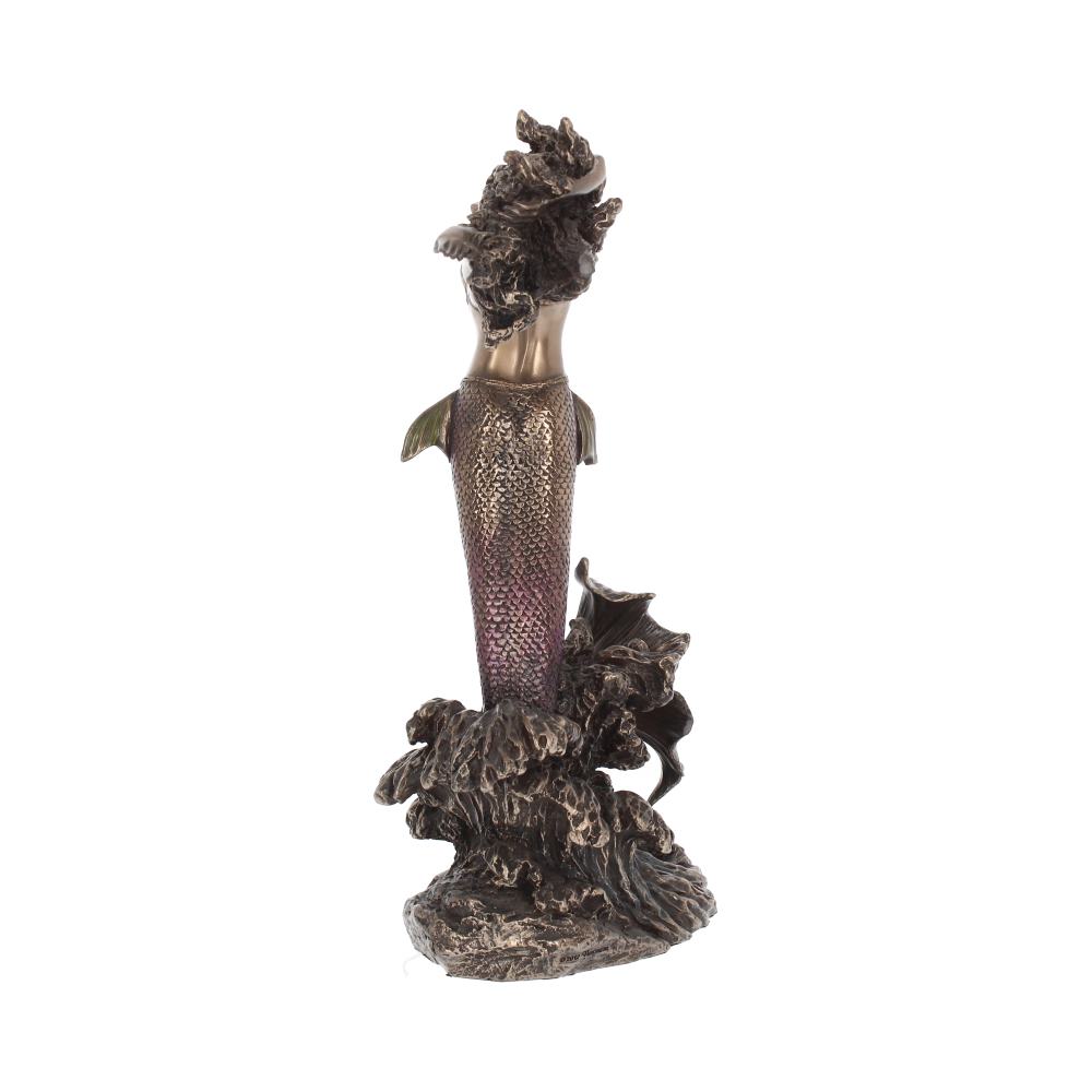 Yemaya Goddess of Water Figurine Bronze Mermaid Ocean Ornament: 4 - Figures & Collectables By Gift Moments
