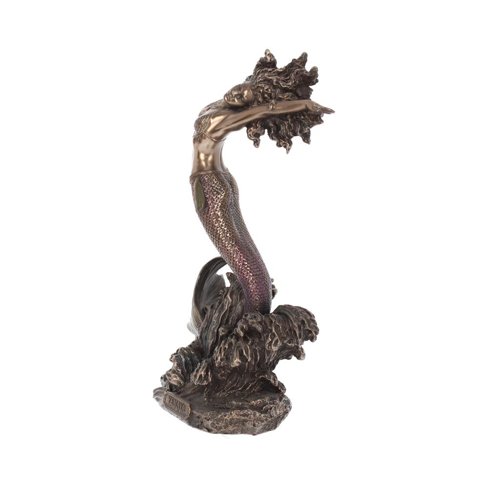 Yemaya Goddess of Water Figurine Bronze Mermaid Ocean Ornament: 3 - Figures & Collectables By Gift Moments