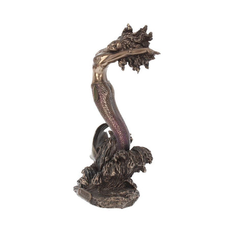 Yemaya Goddess of Water Figurine Bronze Mermaid Ocean Ornament: 3 - Figures & Collectables By Gift Moments