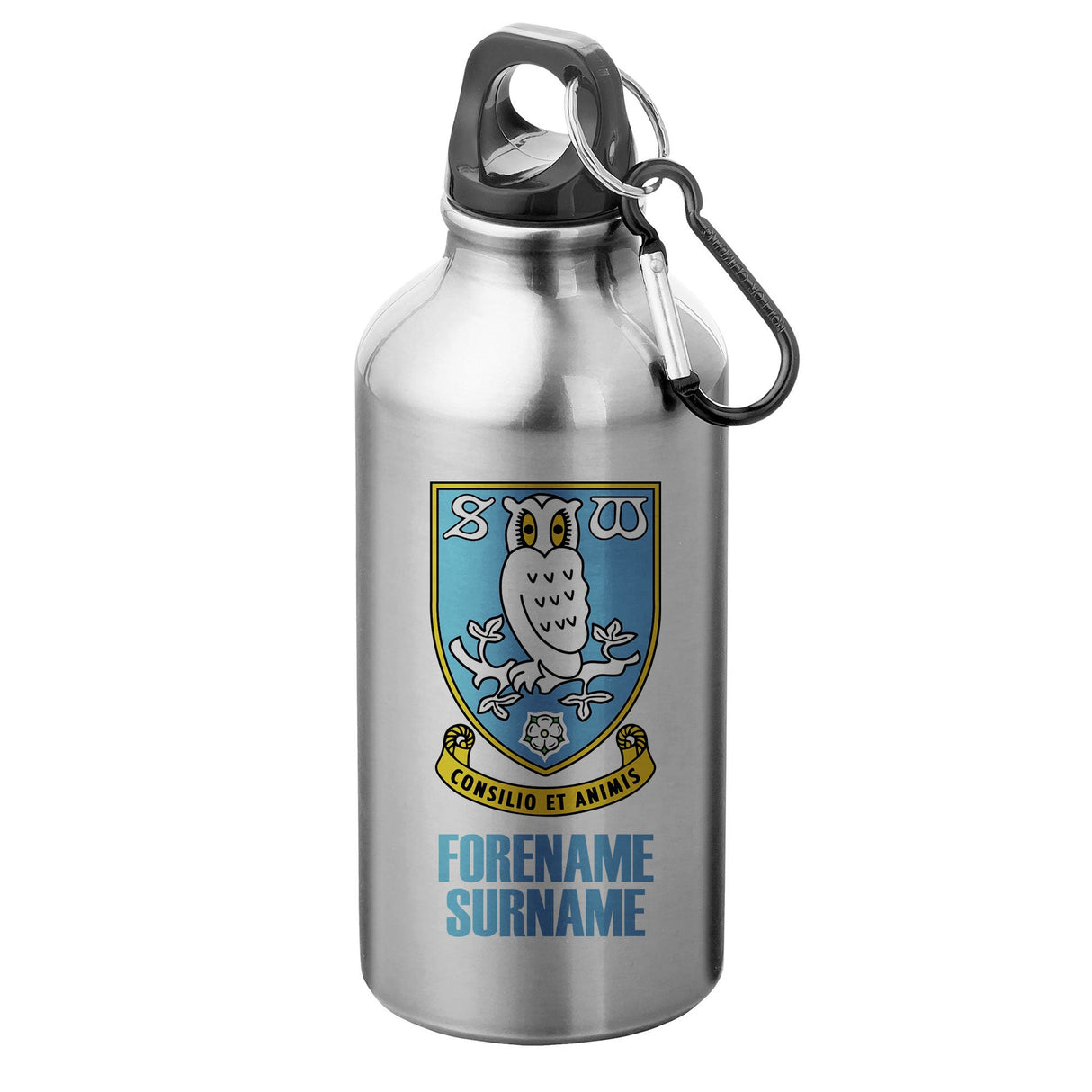 Personalised Sheffield Wednesday FC Crest Water Bottle
