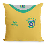 Brazil Pele Legend 18" Cushion - Gift Moments