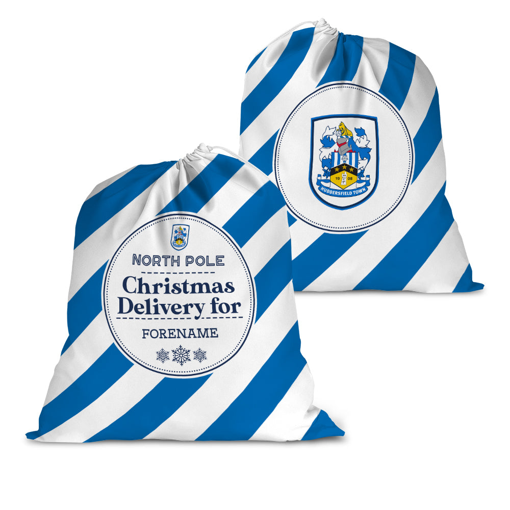 Personalised Huddersfield Town AFC Christmas Delivery Sack
