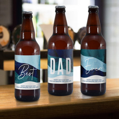 Best Dad Ever Pack of 3 Beer - Gift Moments