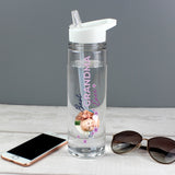 Floral Best Ever Photo Upload Water Bottle - Gift Moments