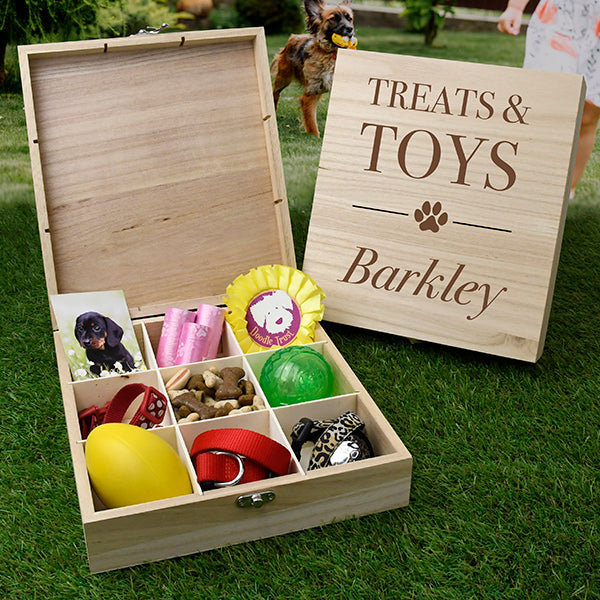 Pet Treats & Toys Storage Box - Gift Moments