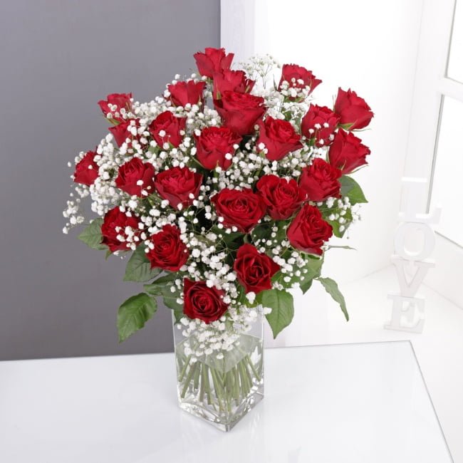 24 Luxurious Red Roses - Gift Moments