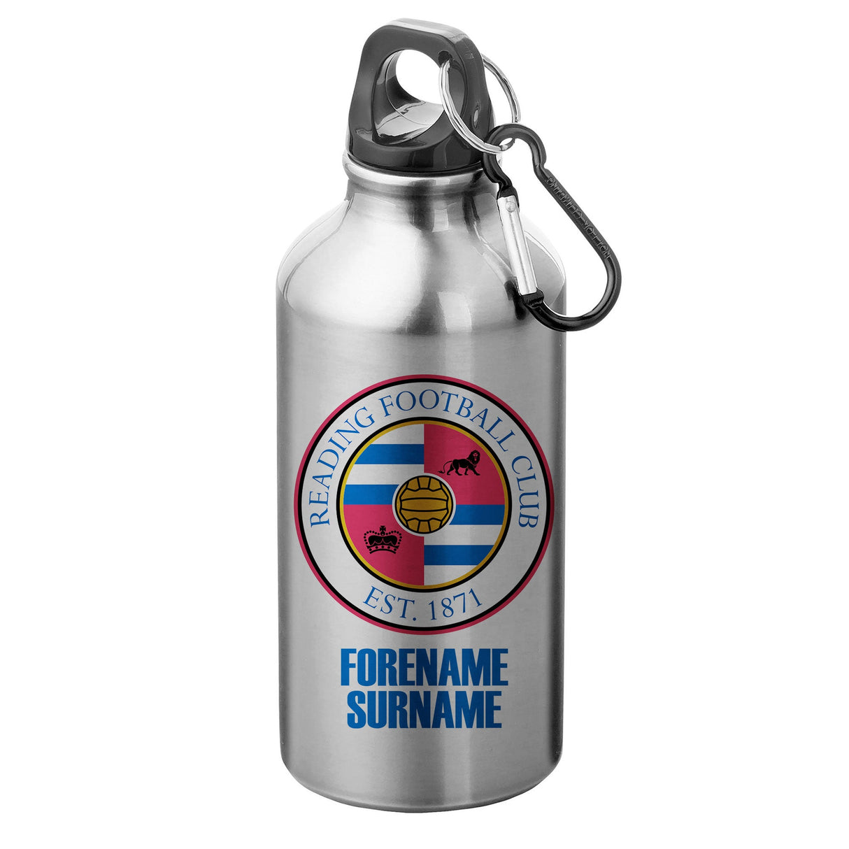 Personalised Reading FC Crest Water Bottle