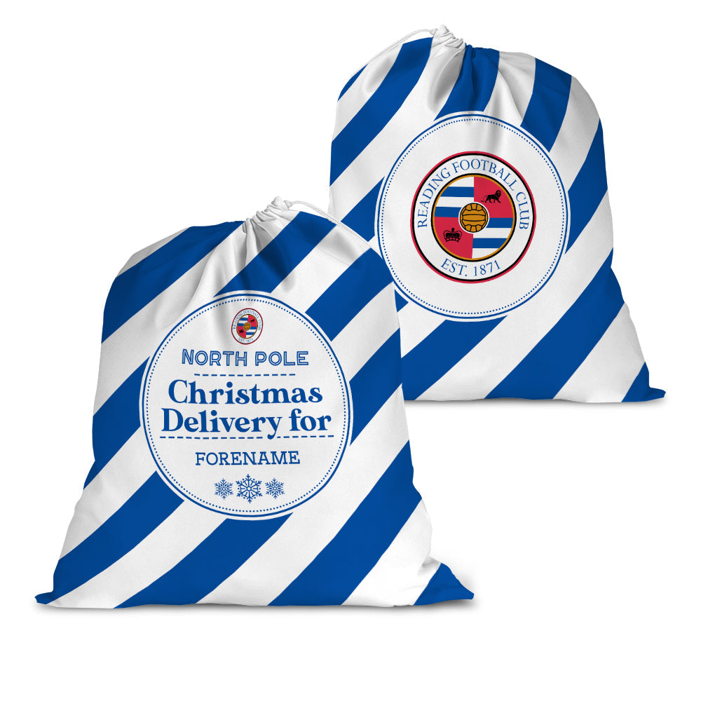 Personalised Reading FC Christmas Delivery Sack