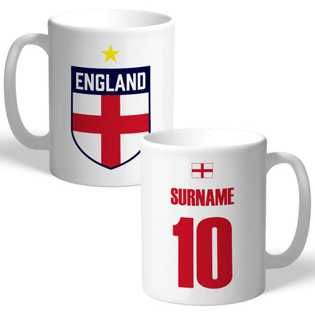 England World Cup White Mug - Gift Moments