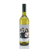 Photo Upload White Wine - Gift Moments