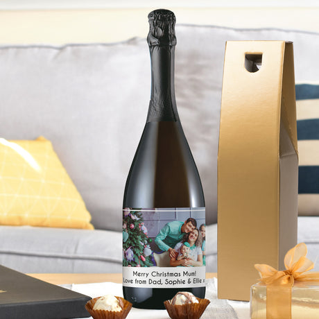 Photo Upload Bottle of Prosecco - Gift Moments