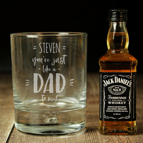 Stepdad Whisky & Glass Set - Gift Moments