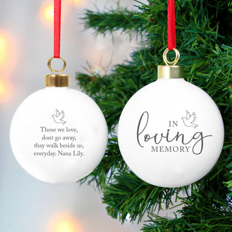In Loving Memory Bauble - Gift Moments