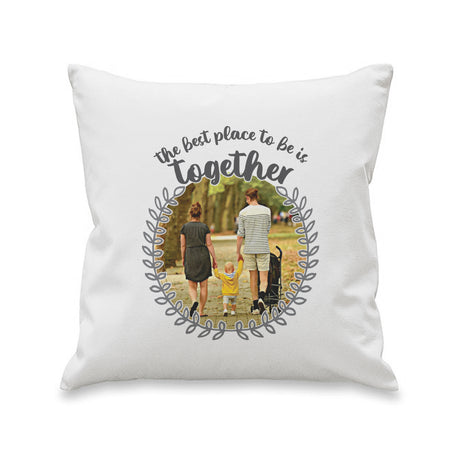 Better Together Photo Upload Cushion - Gift Moments