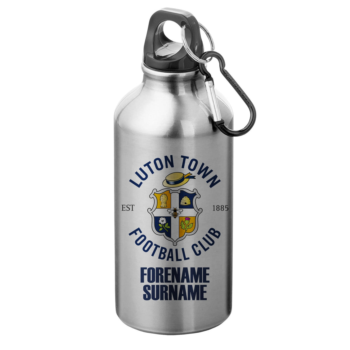 Personalised Luton Town FC Crest Water Bottle