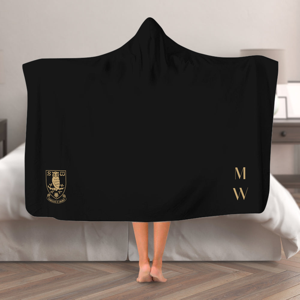 Personalised Sheffield Wednesday FC Adult Hooded Blanket