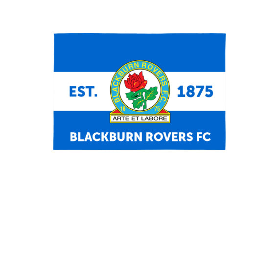 Personalised Blackburn Rovers Supporters 3ft x 2ft Banner