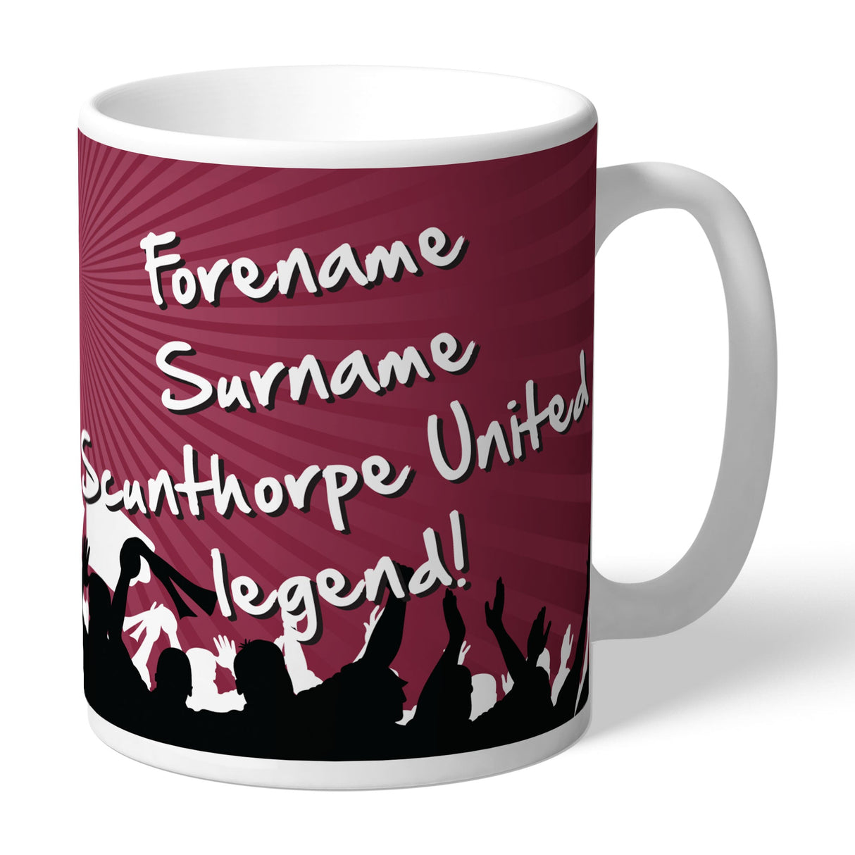 Personalised Scunthorpe United FC Legend Mug