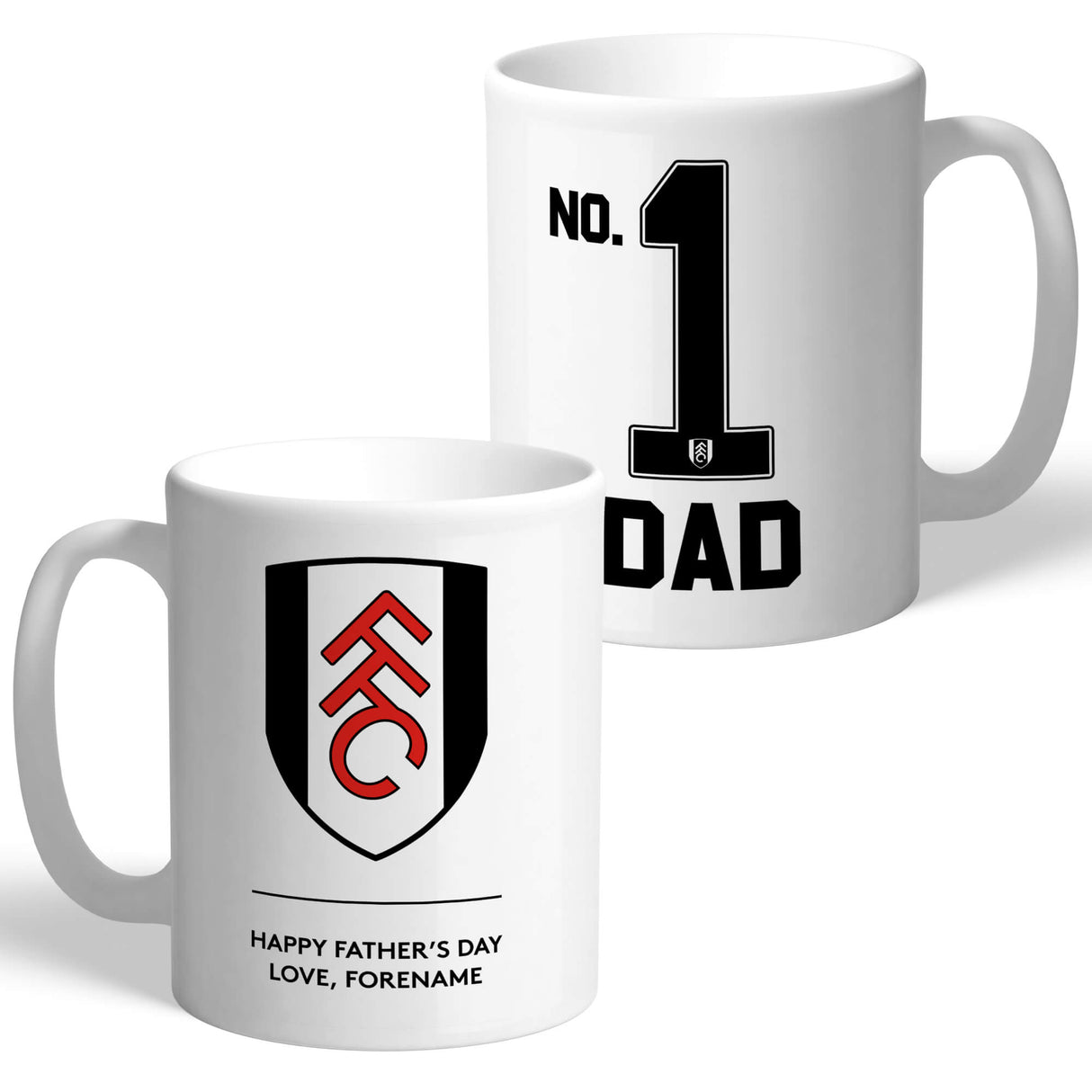 Personalised Fulham FC Father's Day Mug