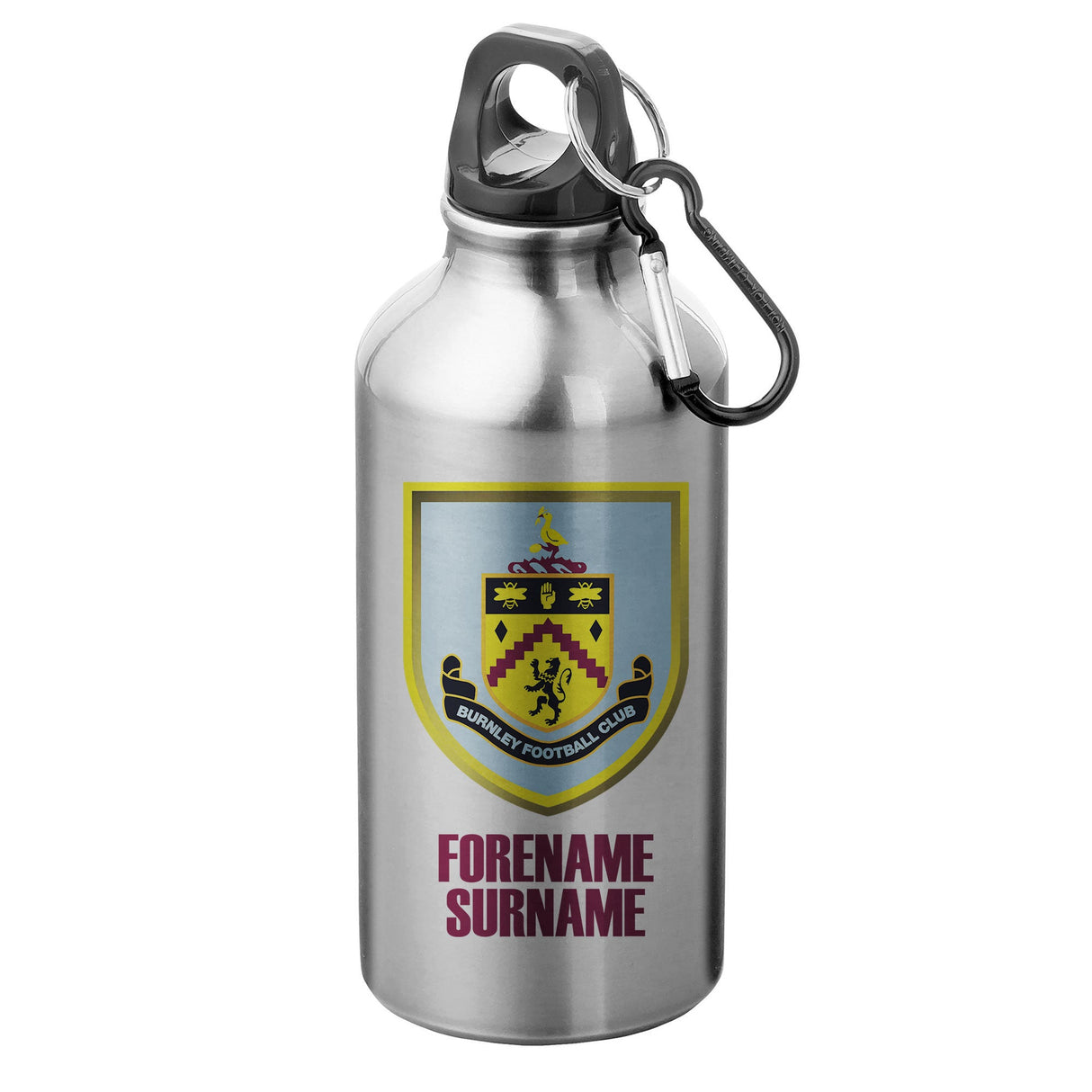 Personalised Burnley FC Crest  Water Bottle