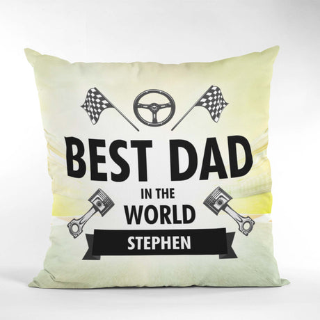 Grand Prix Best Dad Cushion - Gift Moments