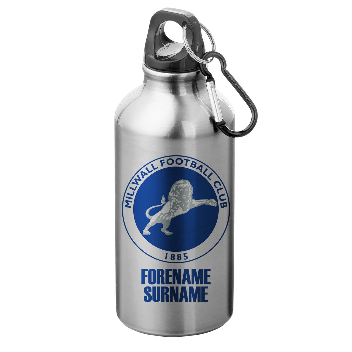 Personalised Millwall FC Crest Water Bottle