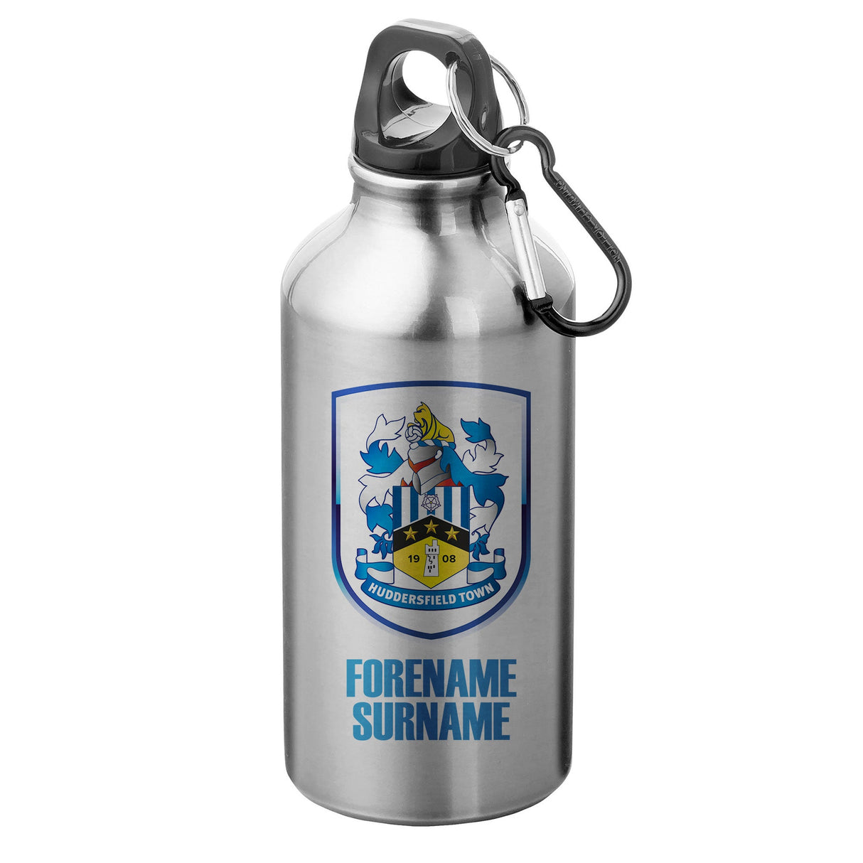 Personalised Huddersfield Town FC Crest Water Bottle