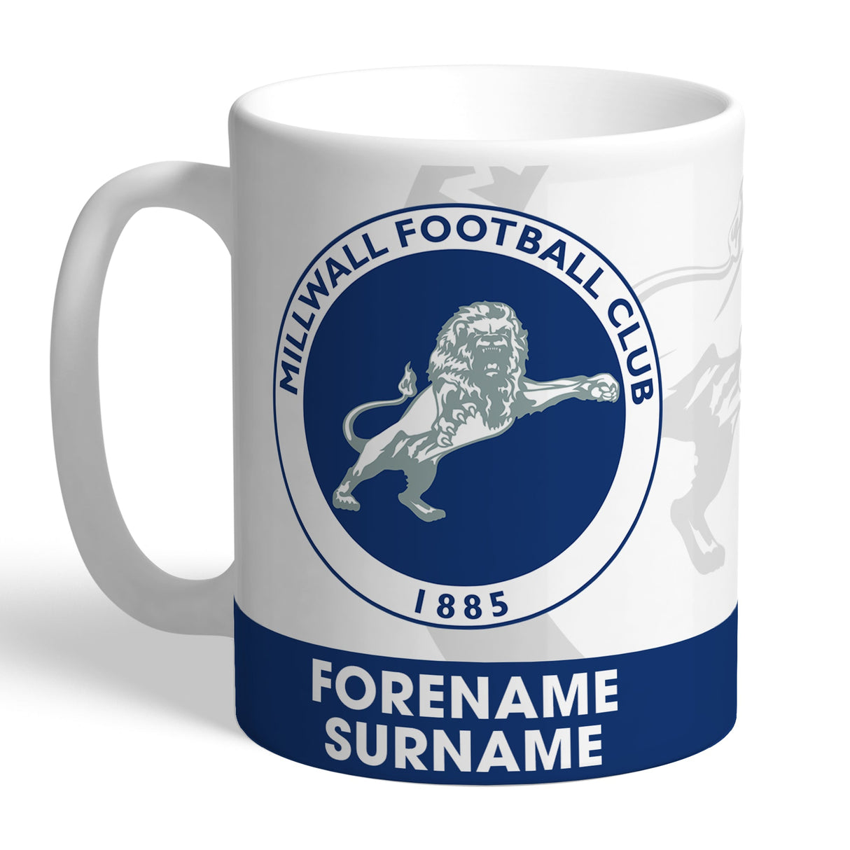 Personalised Millwall FC Bold Crest Mug