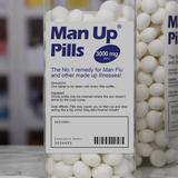 Personalised Man Up Pill Mints