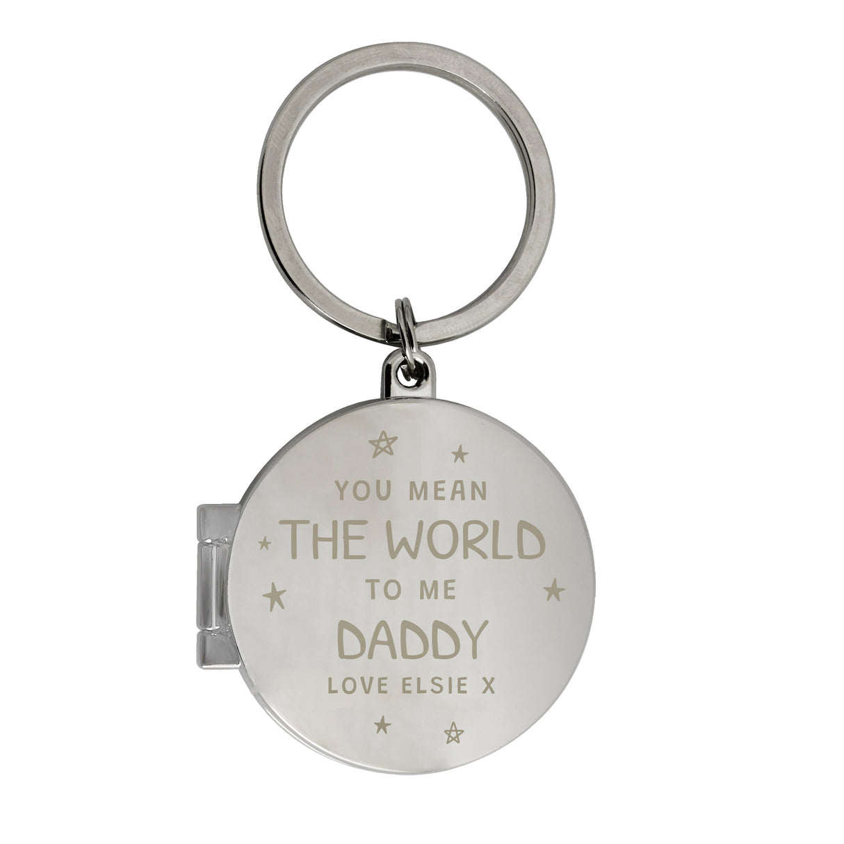 You Mean The World To Me Photo keyring - Gift Moments